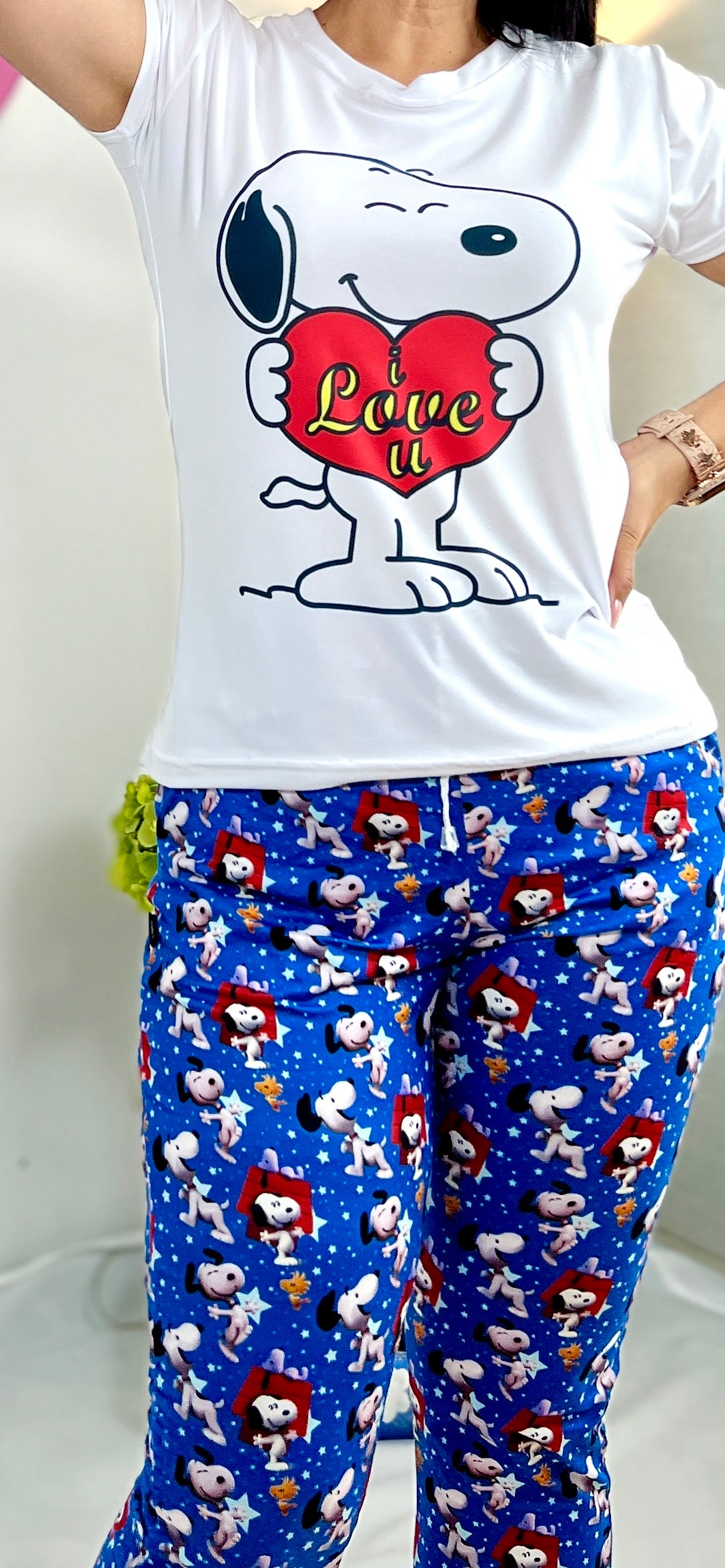Pijama Snoopy Azul – Duerme con Estilo y Nostalgia