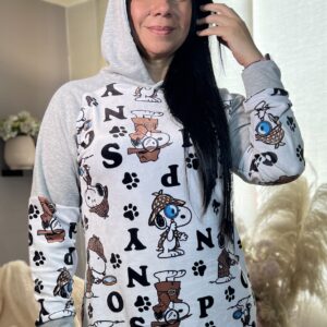 Pijama Hoodie Snoopy
