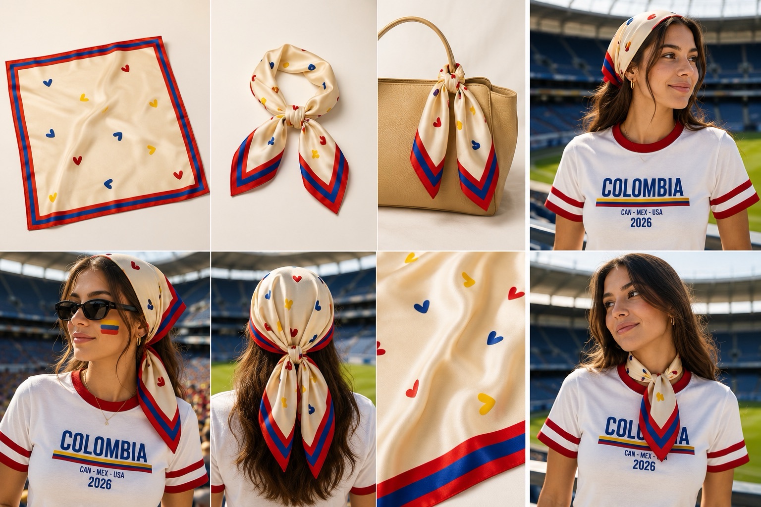 Pañuelo Colombia Love - Imagen 2